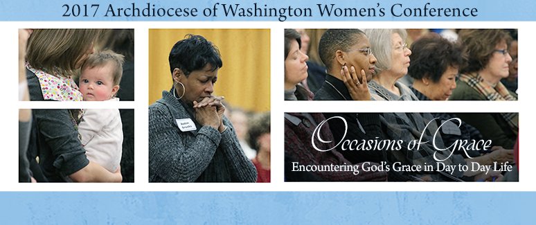 WashArchdiocese's tweet photo. Looking for a community of like-minded Catholic women? Join us at the Women’s Conference on May 20th! #ADWwomen https://t.co/RlNJv5cH0v https://t.co/aONlkkq1Ez