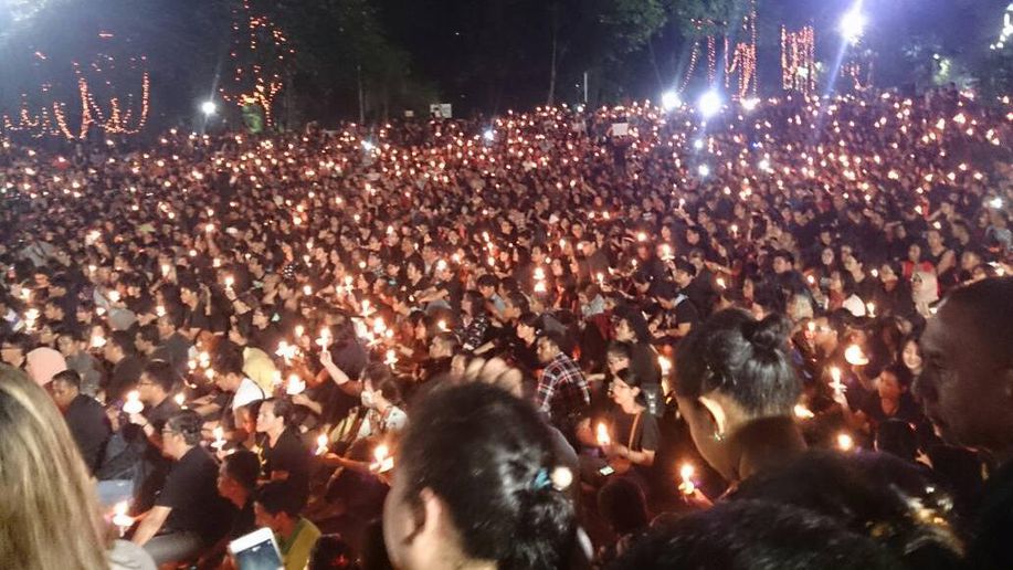 3 Pemuka Agama Pimpin Doa untuk Ahok di Taman Tugu Proklamasi detik.id/61ySfJ