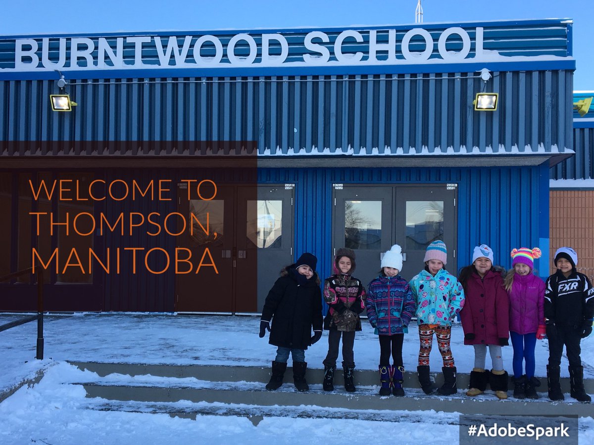 gr2aniceto's tweet photo. @akgtCanada Based on the clues, we think the mystery class is us! We are a small city with just over 13,000 people #thompson #BurntwoodTEAM https://t.co/Ku6S6Bx3CQ