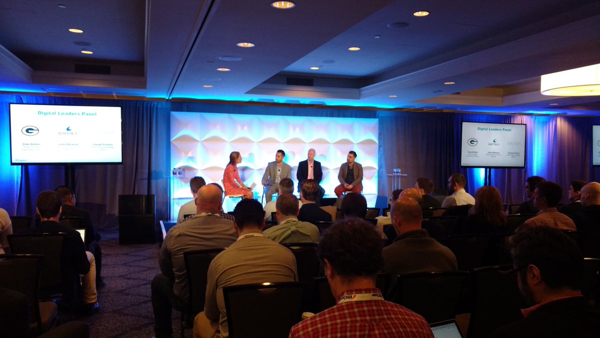 teknion's tweet photo. RT @Sitefinity: Duke Bobber @packers, Johan Backman @wartsilacorp, Claudio Ferreira @teknion on #SitefinitySum stage https://t.co/FC8QnYdK4Q