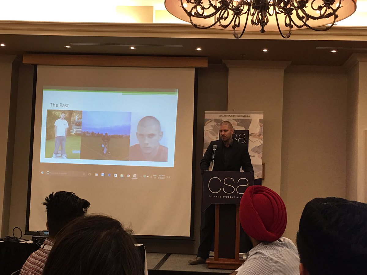 NCSATimmins's tweet photo. "Own your shit and then fix it afterwards!" #CSAMay Thank you Alex Scantlebury #FromTheCornerToTheClassroom https://t.co/A0O37duZQr