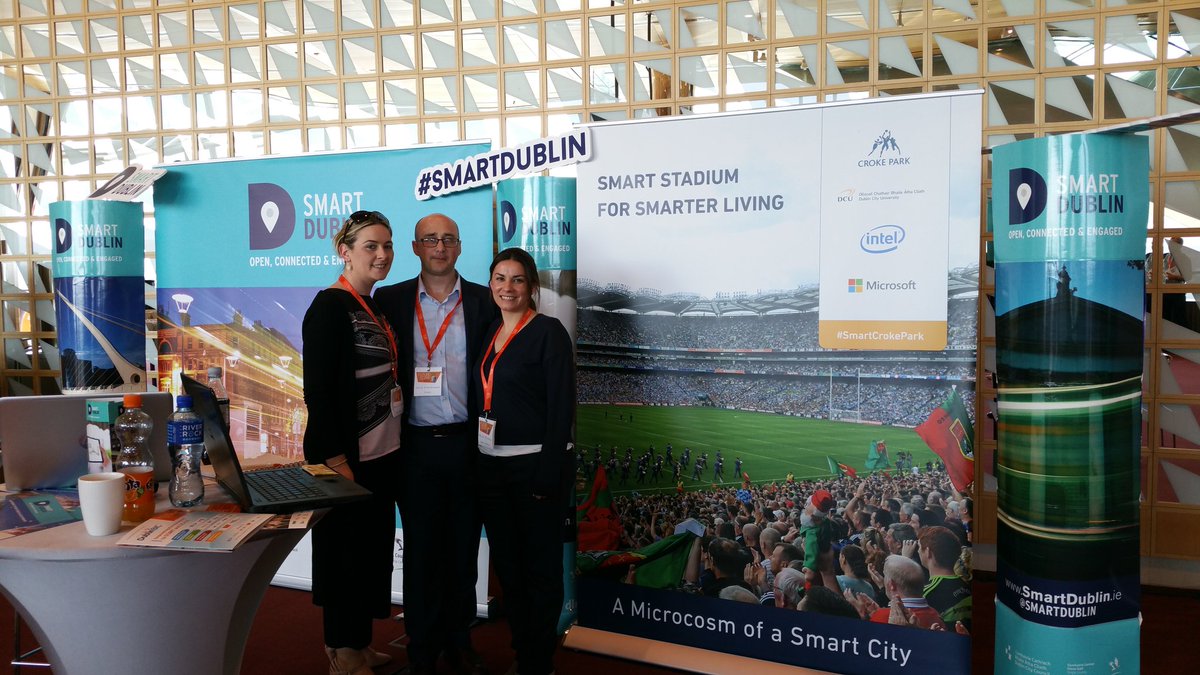 sueoneillwalsh's tweet photo. #SmartCrokePark and @smartdublin at #futurescope @dublinbic @DublinCityUni https://t.co/ZP6gh5f8UQ