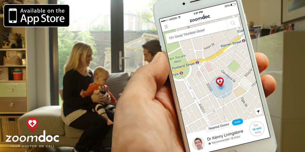 zoom_doc's tweet photo. With #ZoomDocApp get GP access in 60 seconds. It was never easier. #GPin60 #ZoomDocGp #HealthTech #App https://t.co/c42gyy5Jm8