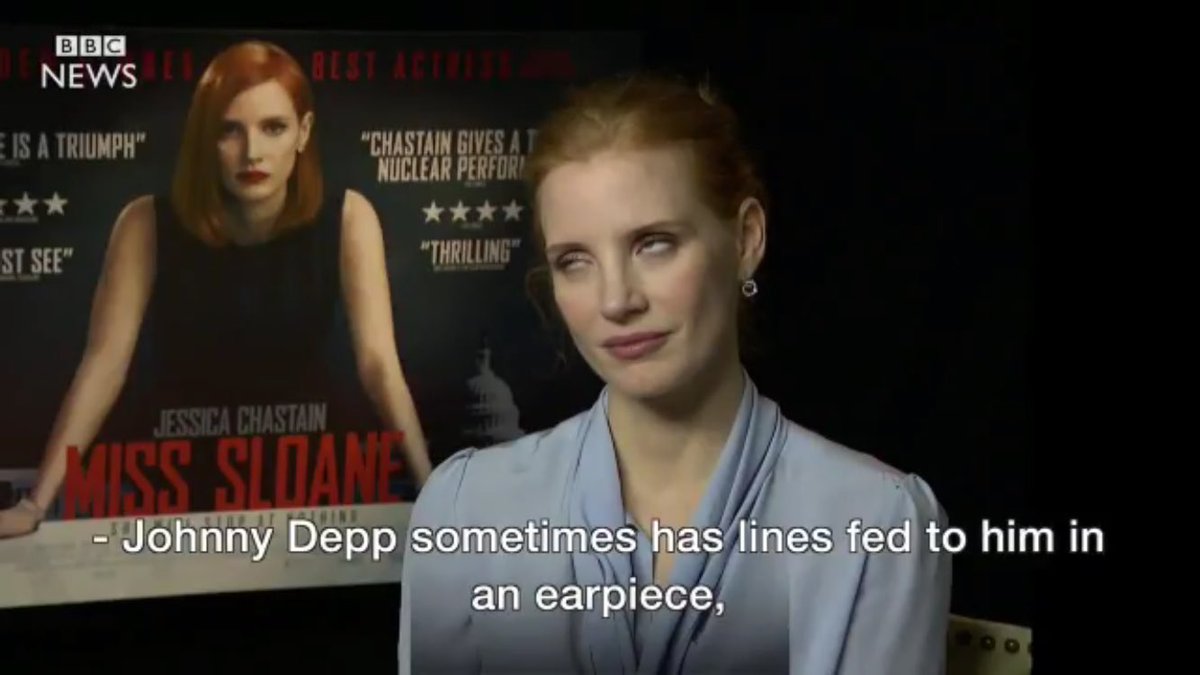 annehathavay's tweet photo. jessica chastain @ johnny depp

brie larson @ casey affleck

choose your fighter https://t.co/MkAjblq7xB
