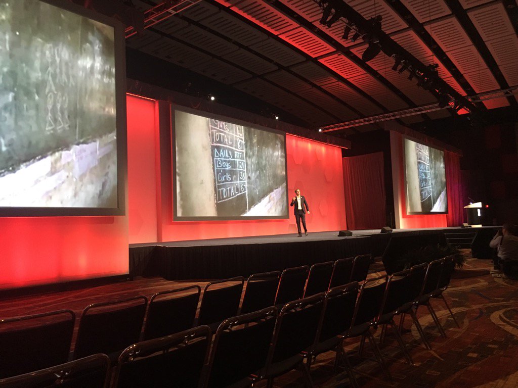 Hugh Evans.. Remarkable. Powerful message #hrs2017 <a href="/HRSonline/">Heart Rhythm Society</a>