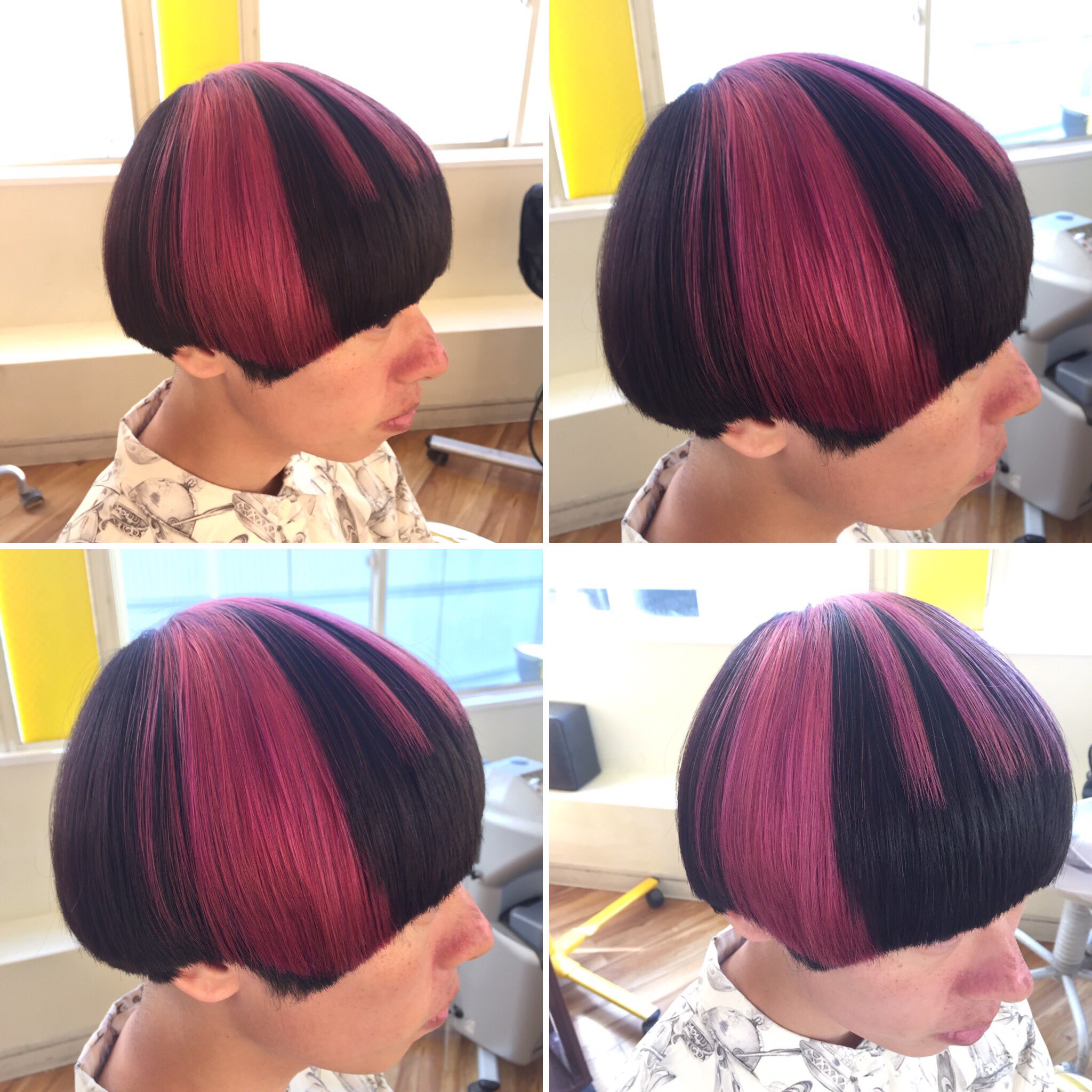 宮川太志 Hairmakefrei 代表 Twitter ನಲ ಲ お客様 束感カット メンズスタイル 最強個性派スタイル ポイントカラーでピンク 最強マッシュ 個性派ポイントカラーで メンズスタイル集 髪型 人気 大阪 梅田 メンズカット 束感スタイル 美容