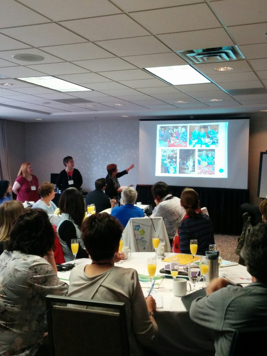 Pre-Wellness Conference session w/ Regional Wellness Networks! Jill Roberts presenting the <a href="/FWN_RMEF/">FundyWellnessNetwork</a> :) #wellness