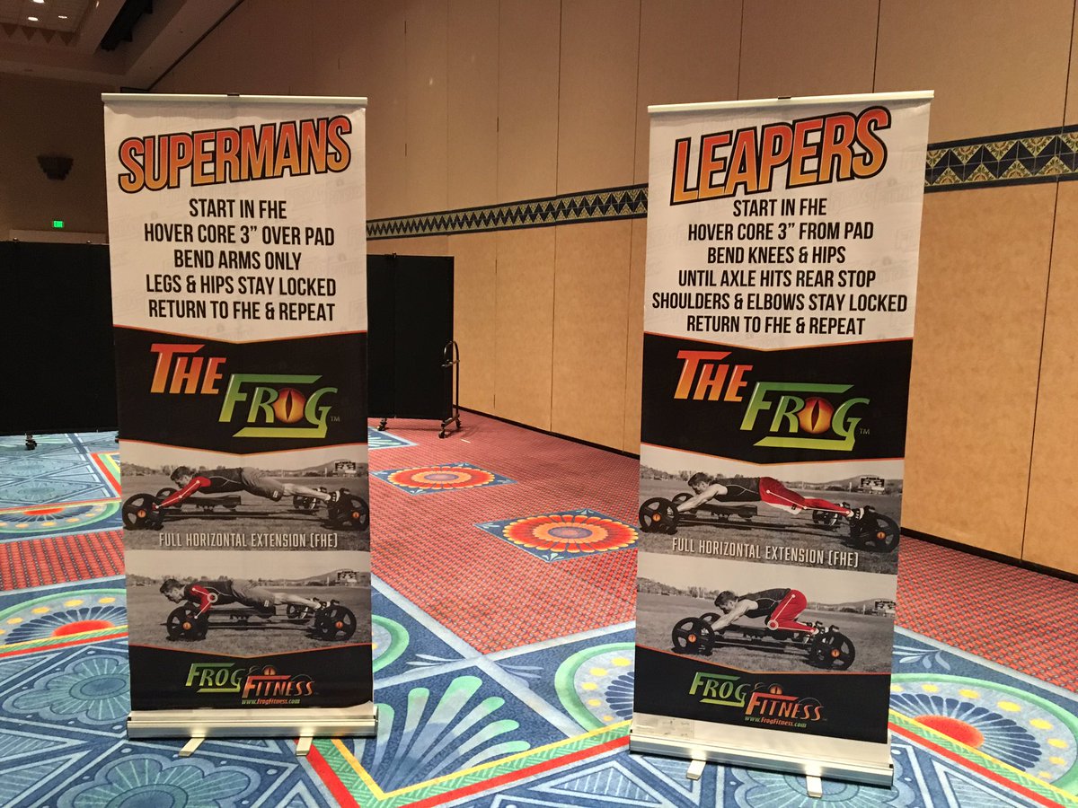 SteelersYouthFB's tweet photo. Great to join @fitness_frog at @theCSCCa Conference and talk to so many amazing coaches that love what they do! #TrainHorizontal https://t.co/vBZchKxqn2
