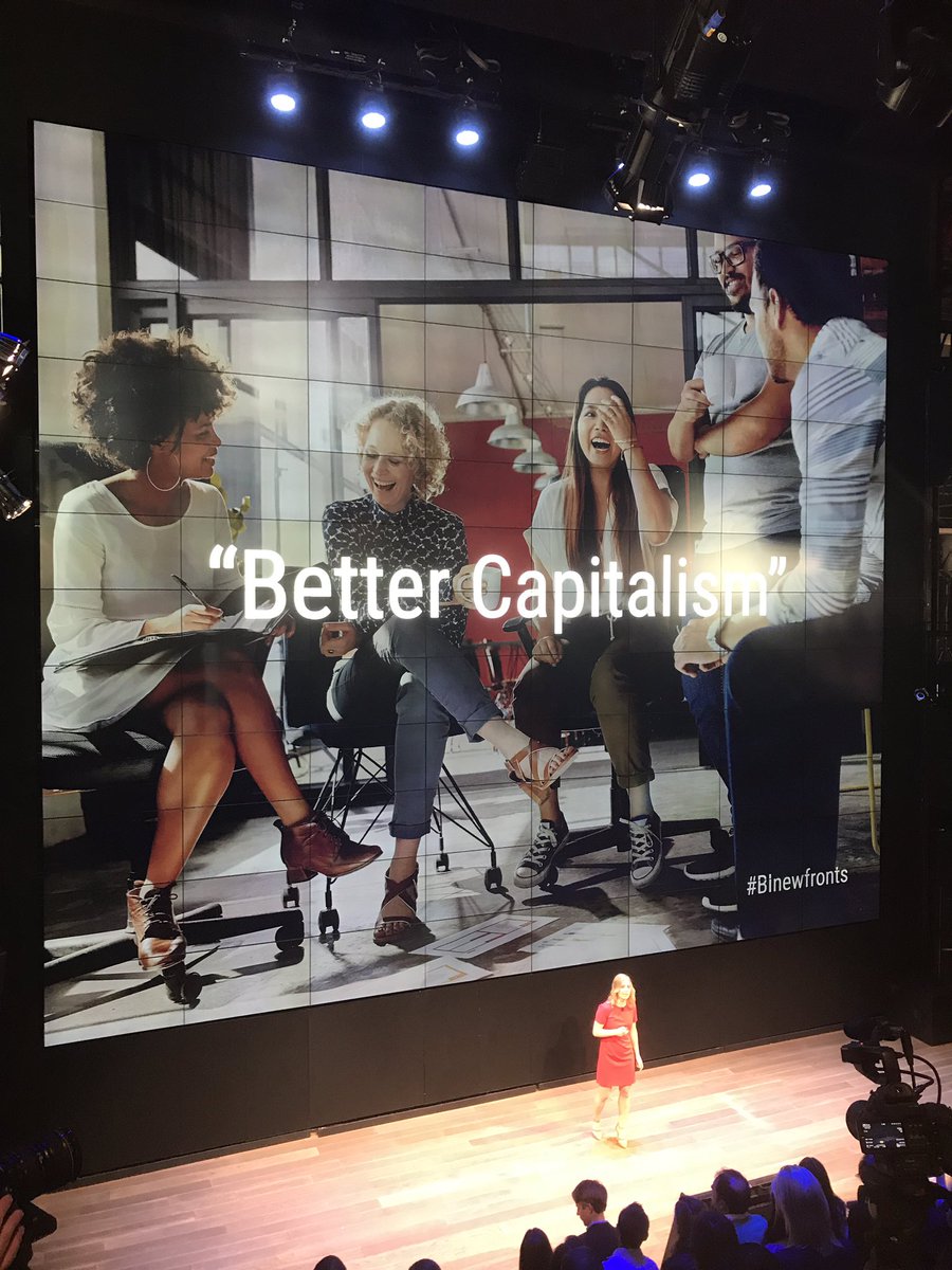 Beet_TV's tweet photo. New video programs introduced at #binewfronts @businessinsider w/ Editor-in-Chief @ajs that centers around better capitalism #NewFronts https://t.co/QasMcpJj6A