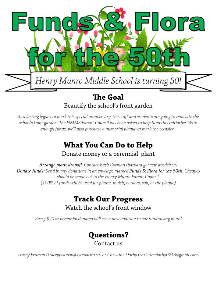 Let's help <a href="/HenryMunro/">Henry Munro MS</a> celebrate their 50th in style!