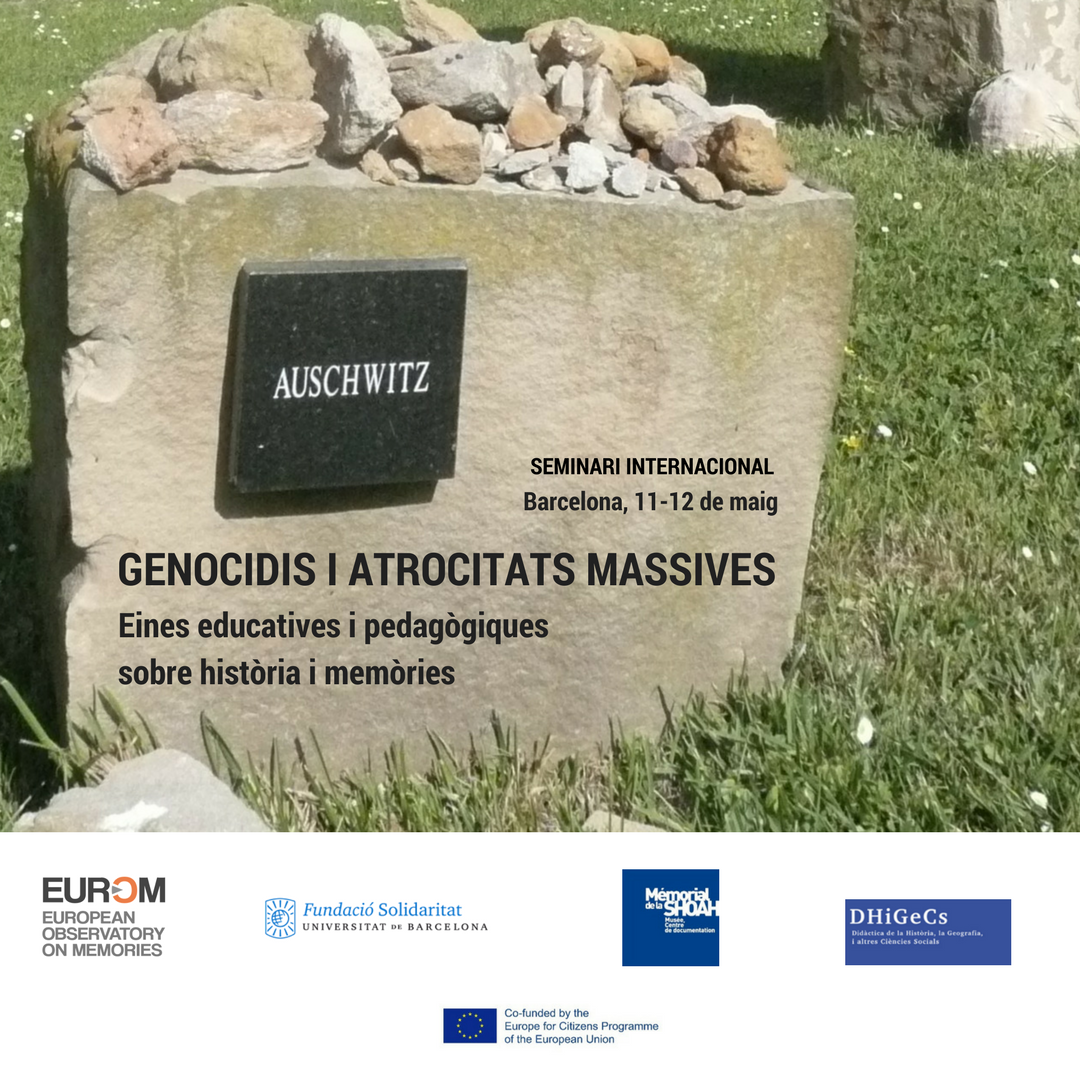 SolidaritatUB's tweet photo. Un curs sobre #genocidis ofereix eines educatives per tractar #història i #memòries https://t.co/jDOAiF1EDU #educació #docents #memòria https://t.co/rSHFT2JtBs