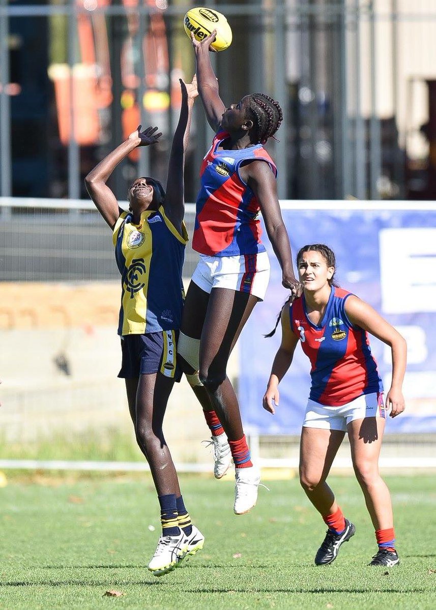 ButlerFalcons's tweet photo. Our in action for @WestPerthFC Last weekends clash against Claremont Youth Girls team. #veryproud https://t.co/HlMyblDBr1