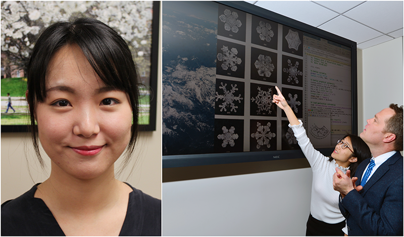 Meet the 2017 recipients of our M.S. and Ph.D. awards: Xiaocen Liu and Yuan Xue. go.umd.edu/c5x <a href="/ClarkSchool/">Maryland Engineering</a> #CivilEngineering