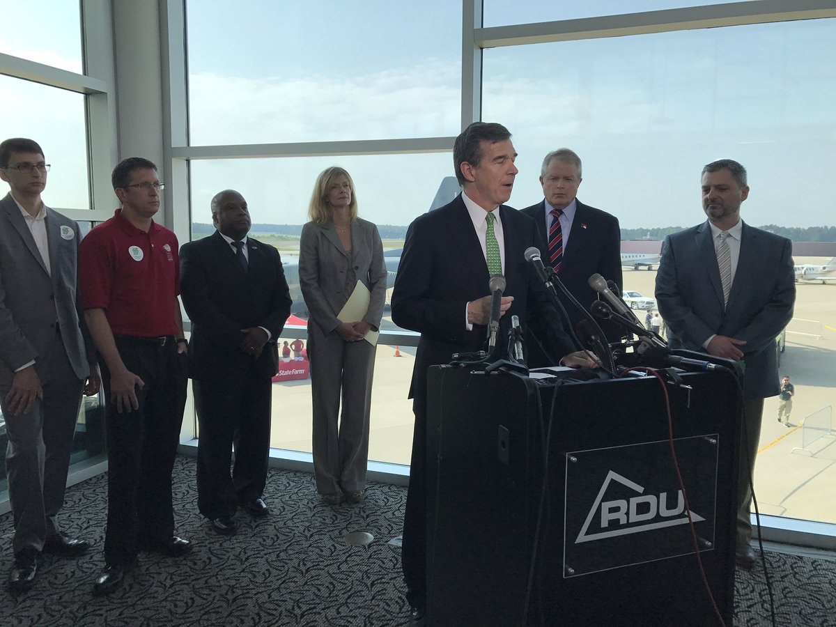 NC_Governor's tweet image. We requested $900 million for Hurricane Matthew recovery, but will receive just $6.1 million -- less than 1% of the resources we need.