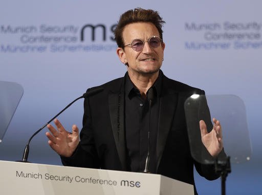 Wish a happy birthday to lead singer Bono,  