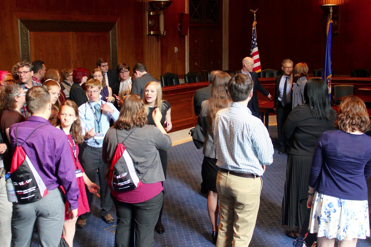 SenFranken's tweet photo. My Wednesday morning breakfasts with constituents visiting Washington are a chance to talk w/ Minnesotans about the issues they care about. https://t.co/HqnmHQfeY8