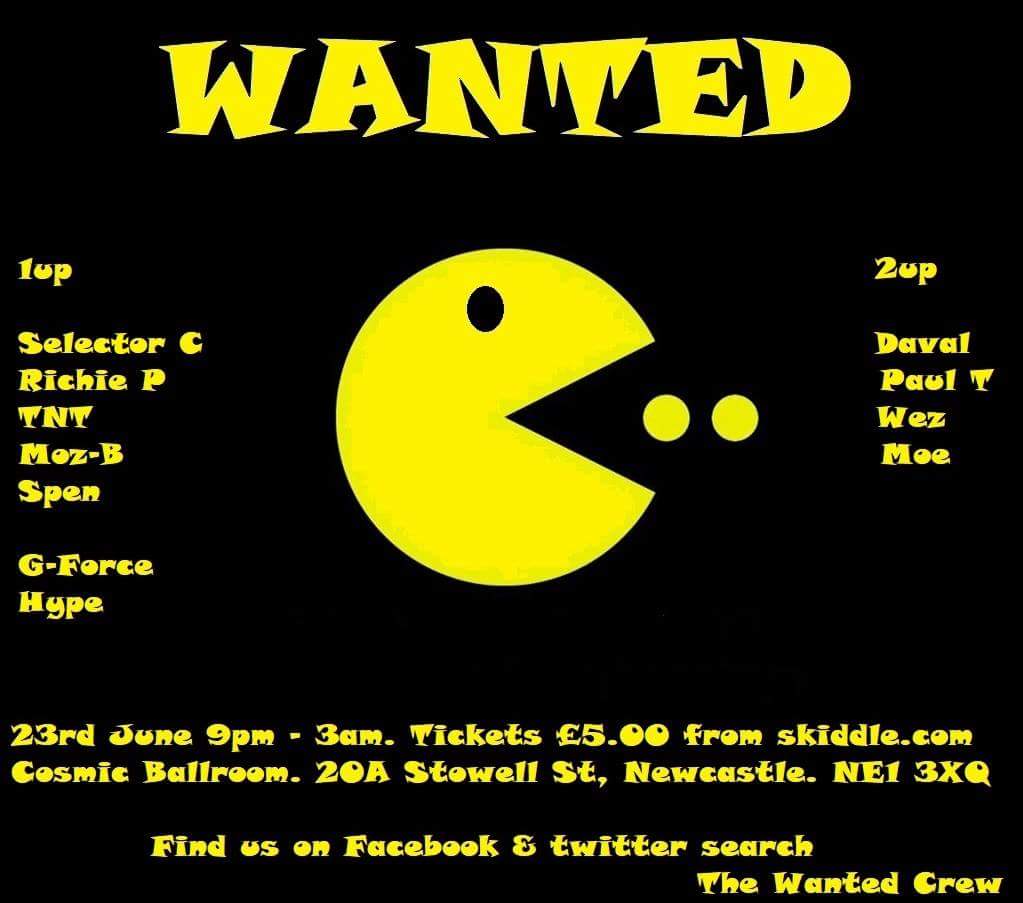 TheWantedCrewNE's tweet photo. 23rd June at #cosmicBallrooms #Newcastle £5.00+bf #OldSkool #Rave see you down the front https://t.co/Cem2S7yuT3