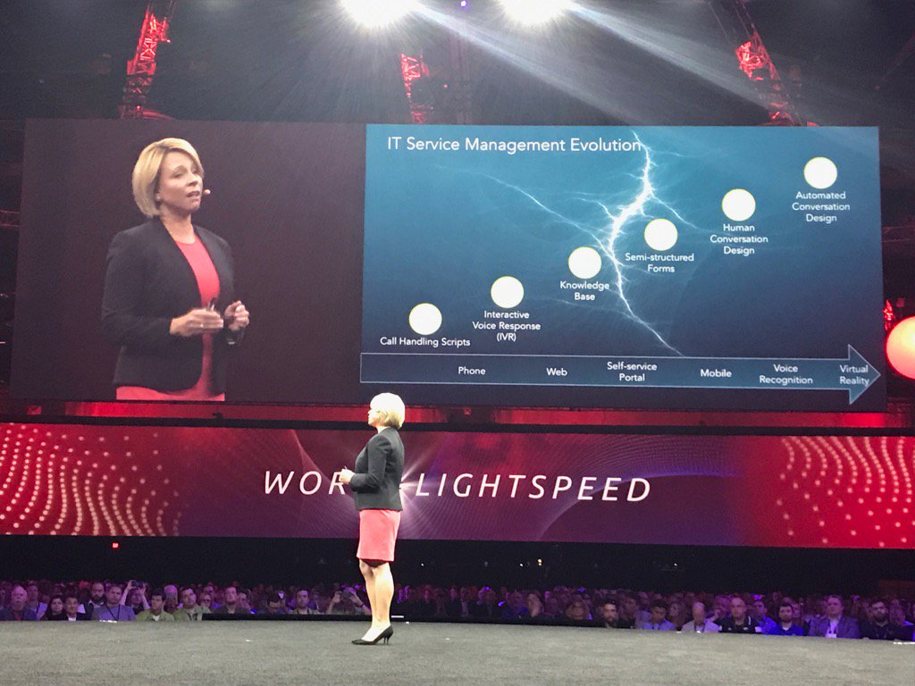 taigete's tweet photo. Visionary IT Service Management by ServiceNow @knowledge17. One step beyond! #Know17 https://t.co/aRsnCQsNKj