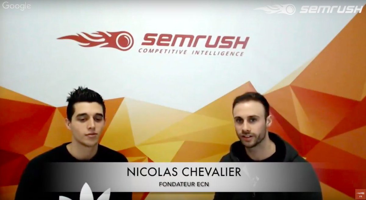 semrush_fr's tweet photo. C'est demain #shake17 ! Regardez l'#interviewFLASH avec @njchevalier, fondateur de @Ecom_NationFR 🎥👇
https://t.co/XXMK4yoKcY https://t.co/IlB1Iplsdv