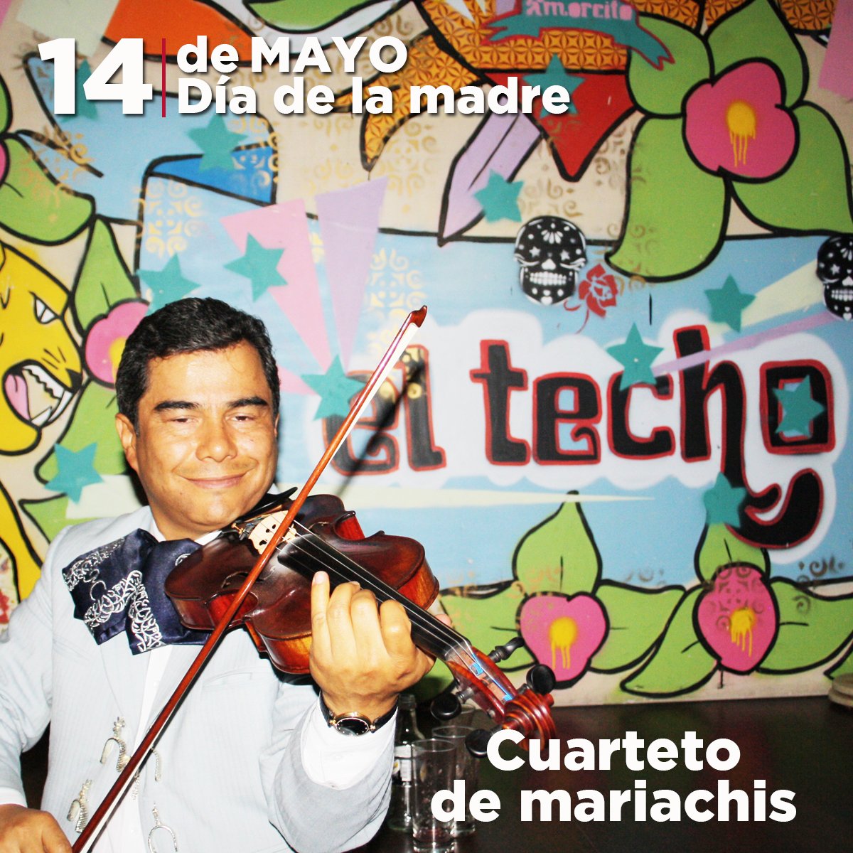 Celebra este 14 de mayo el #DíaDeLaMadre con mariachis
 Reservas: 3112103928- 6108194-95
