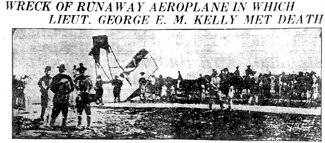 Will_M_Miller's tweet photo. 10 May 1911 - #Aviator Lt. George E.M. Kelly is the second Army aviator to be killed in crash. #SanAntonio now #KellyField (where he died). https://t.co/iKrUmdjHKv