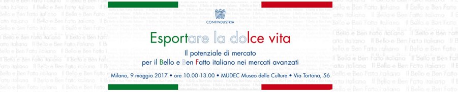 confalb's tweet photo. Comunicato Stampa - Esportare la dolce vita. @PalmucciGiorgio l'Italian Way of Life valore aggiunto del nostro Paese
https://t.co/etrwSccLd8 https://t.co/Z4ciPPXpiU