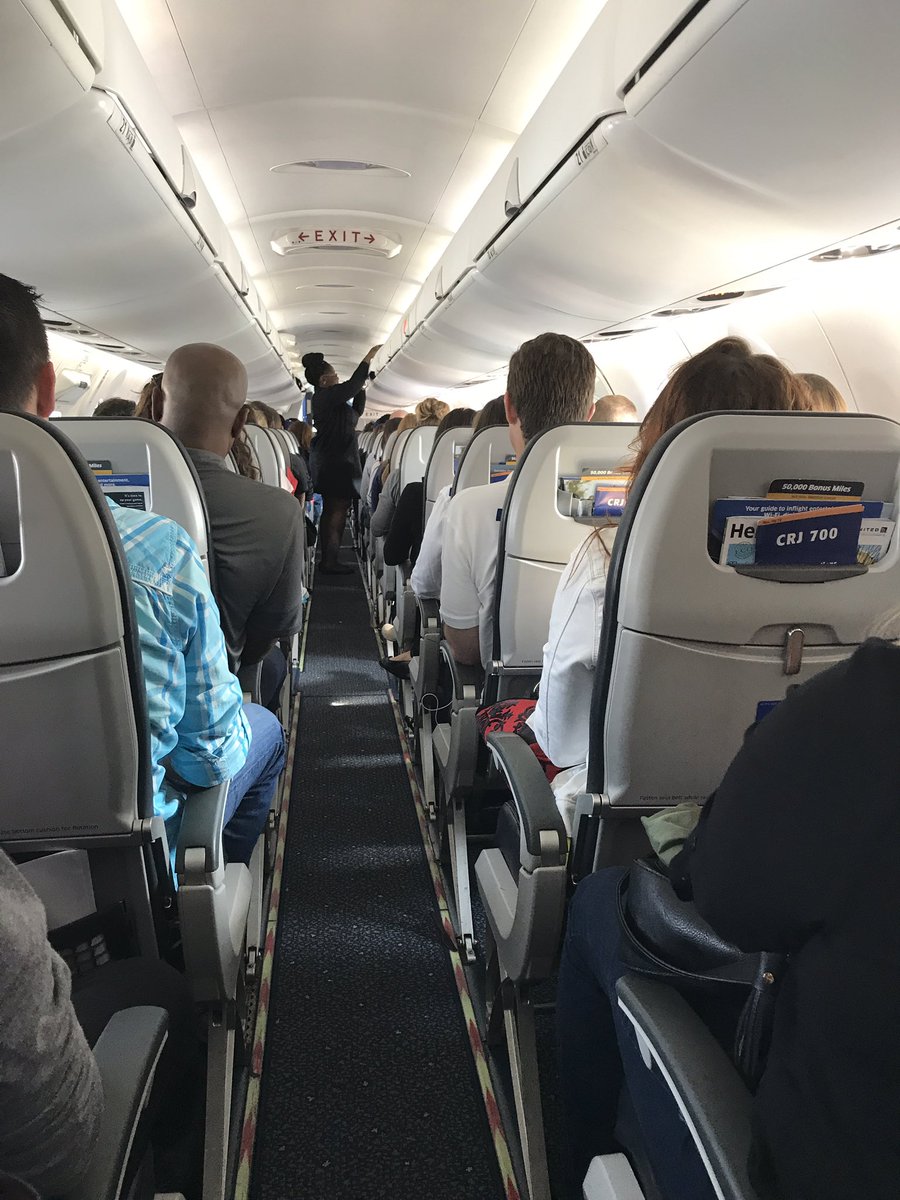 jessicaleepalm's tweet photo. When @CenturionsKC takes over the entire @united flight ... #kc2bc https://t.co/1N5X2eHBlT
