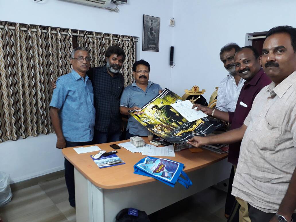 Nn84Naganatha's tweet image. #pulimurugan Tamil dubbed with 3D 
TN theatrical rights signed by Green Screen PK Narayanaswamy for record price for a Tamil dubbed movie..