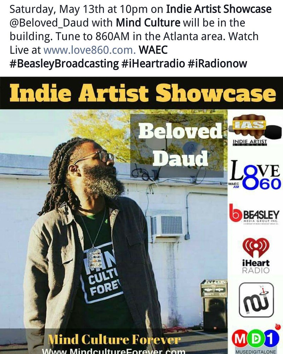 MindcultureMGMT's tweet photo. @beloved_daud #TheVoice live Saturday https://t.co/yNeBZhoIZF https://t.co/mAHYPrLsXC https://t.co/3EaK8aZFvM