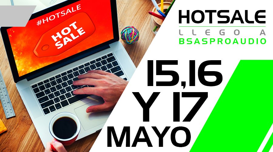 Bsas_ProAudio's tweet photo. Se viene el #hotsale a #bsasproaudio // 15,16 y 17 de #mayo // https://t.co/AhyzyXRV0e https://t.co/rL1qIilkGX