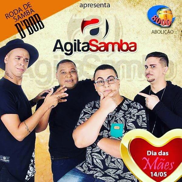 Roda de samba D'BOB, tds os domingos no barril 8000, com o grupo <a href="/AgitaSamba/">Cristian</a>