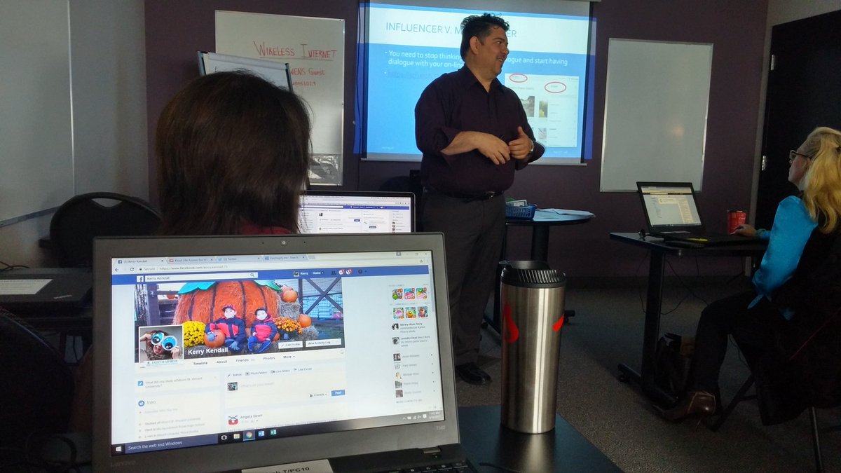 Learning how to 'social media' with @EastLinkShelly #learning #makingconnections