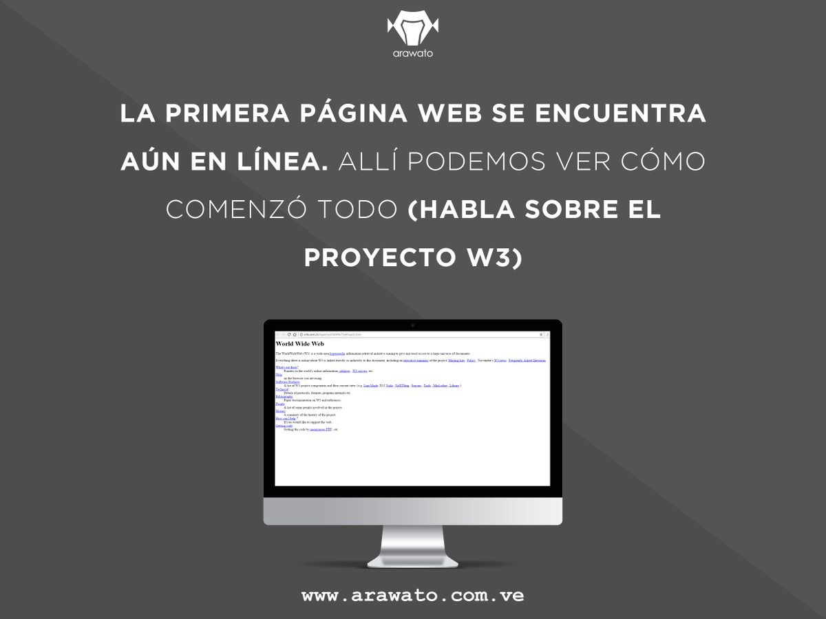 arawatomedia's tweet photo. https://t.co/DLZLxtV0Lr y fue así como comenzó todo! #webdesgin #webdeveloper #webdesign #diseñoweb #diseño #design #venezuela https://t.co/MahMnyLS0z