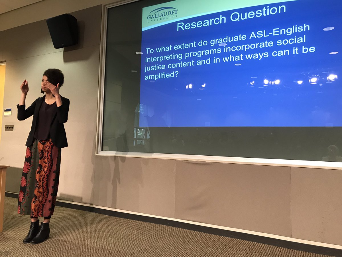 #DOIThappenings Carllee James explores incorporation of social justice in graduate IEPs