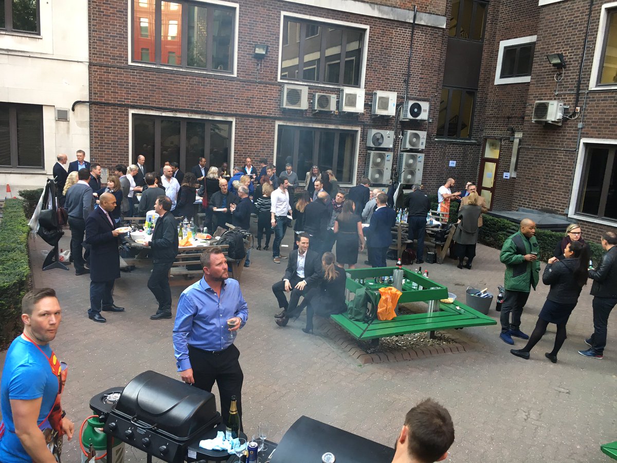Craiglesser's tweet photo. @SableFX were delighted to host a joint BNI networking BBQ last night for @MayfairBni @BNIHAMMERSMITH @bniclerkenwell #boerewors https://t.co/4CVrT7mJ8o