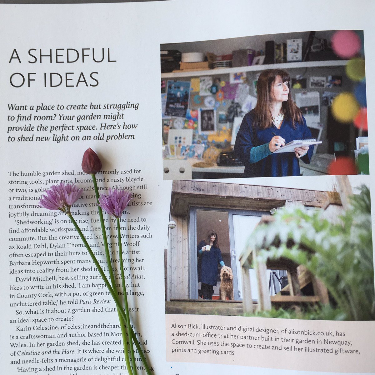 @CarolAStrange lovely article in such a beautiful magazine! Thank you for the feature. #breathemagazine