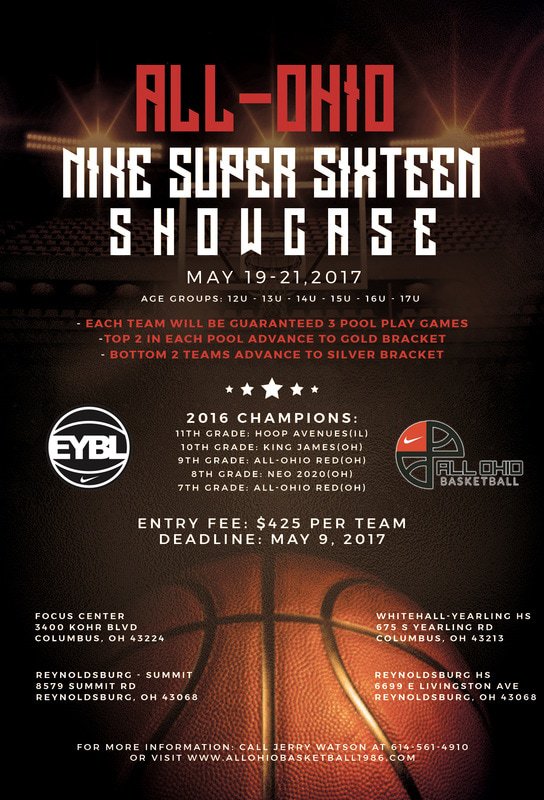 all_ohio's tweet photo. OH BOY!!! The Nike Super Sixteen is LOADED this year. Nike, Under Amour, Adidas &amp; more!!! We are still taking teams, contact JW asap!!! 😱😱😱 https://t.co/2NWSVKUlpg