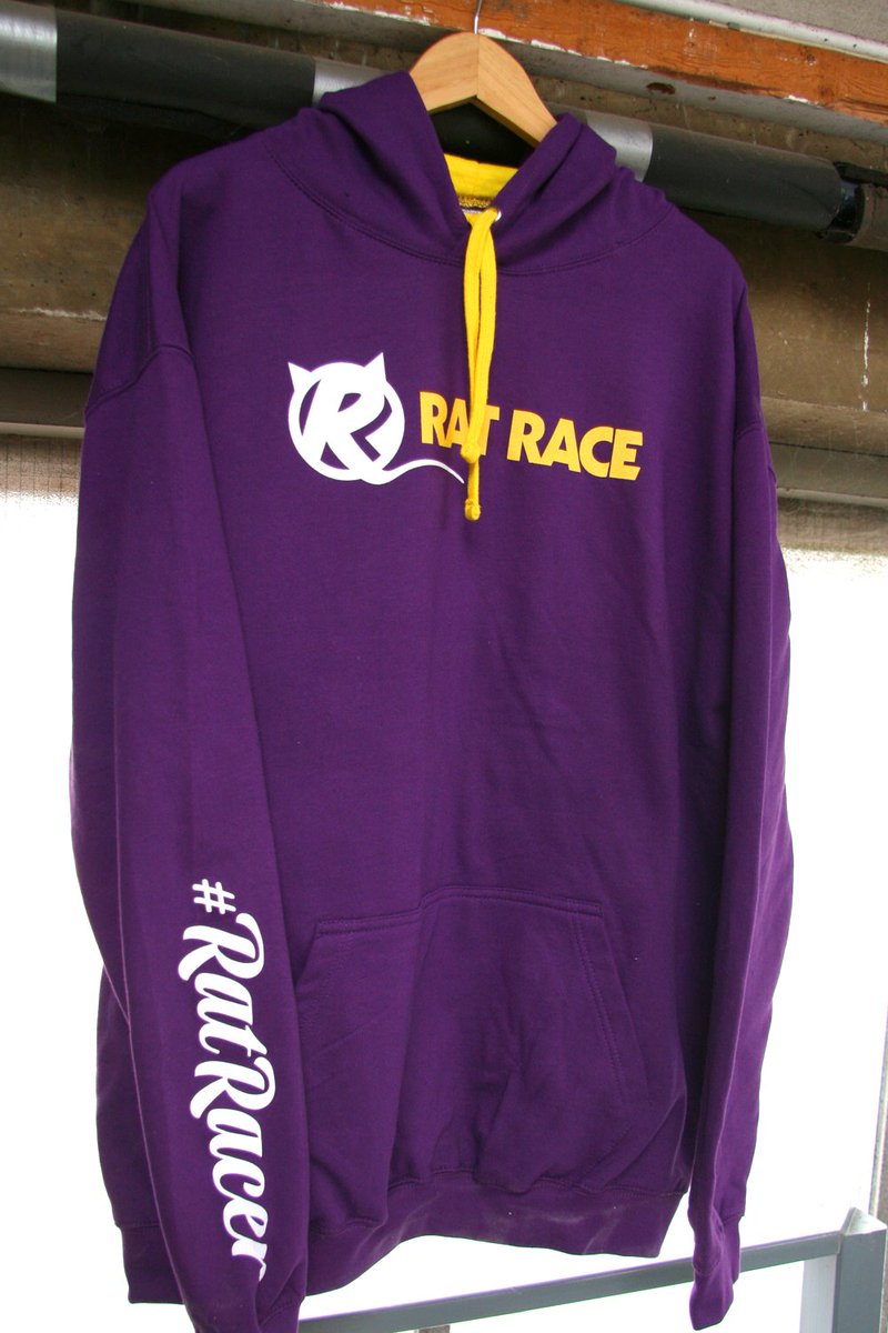 Frontrunnerltd's tweet photo. Hoodies all ready for this weekends @RatRaceHQ #DirtyWeekend at @burghleyhouse! Looking great for another superb #RRDW!! https://t.co/NA3DUMDiuw
