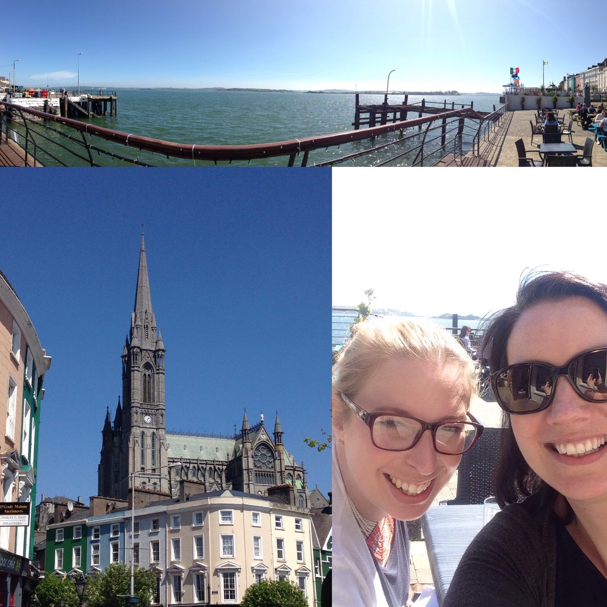 Excited, beginning to plan the Edmund Rice Action Camp with @ReColaisteMCobh Glorious in Cobh today. Had to take our meeting outside. ☀️