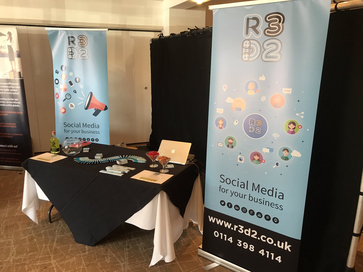 R3D2Limited's tweet photo. A fantastic day at the #SheffieldBiz2017 show today!

Great to meet so many people new and old. Winner of the gin to be announced later https://t.co/bmhGY78t7l