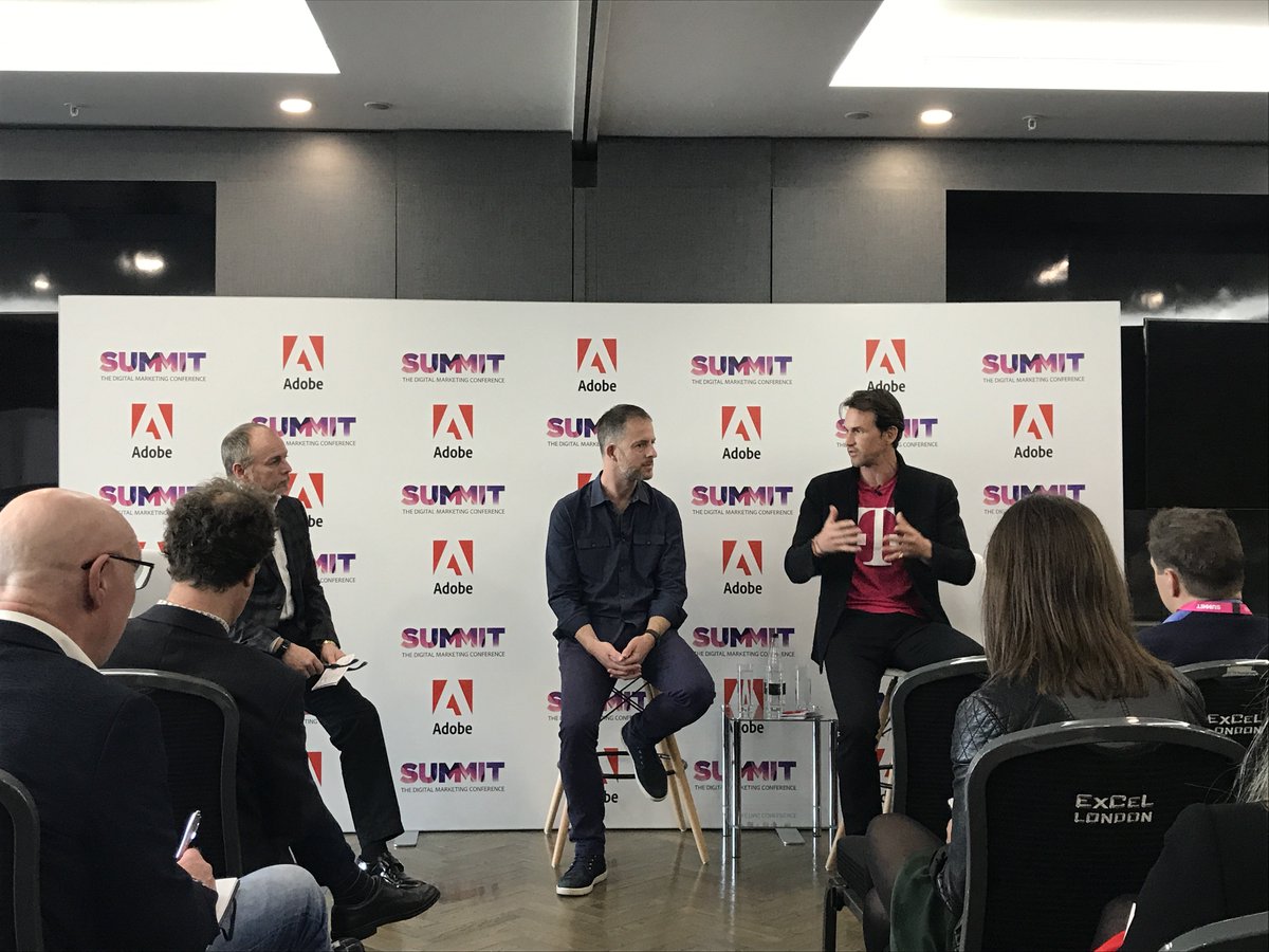 drakenic's tweet photo. Great time chatting with @GARRETT_ILG and @OttokarR and the media at the #AdobeSummit ๐ฌ๐ง press and analyst session. #digitallyobsessed https://t.co/ImFzaDZZ4f