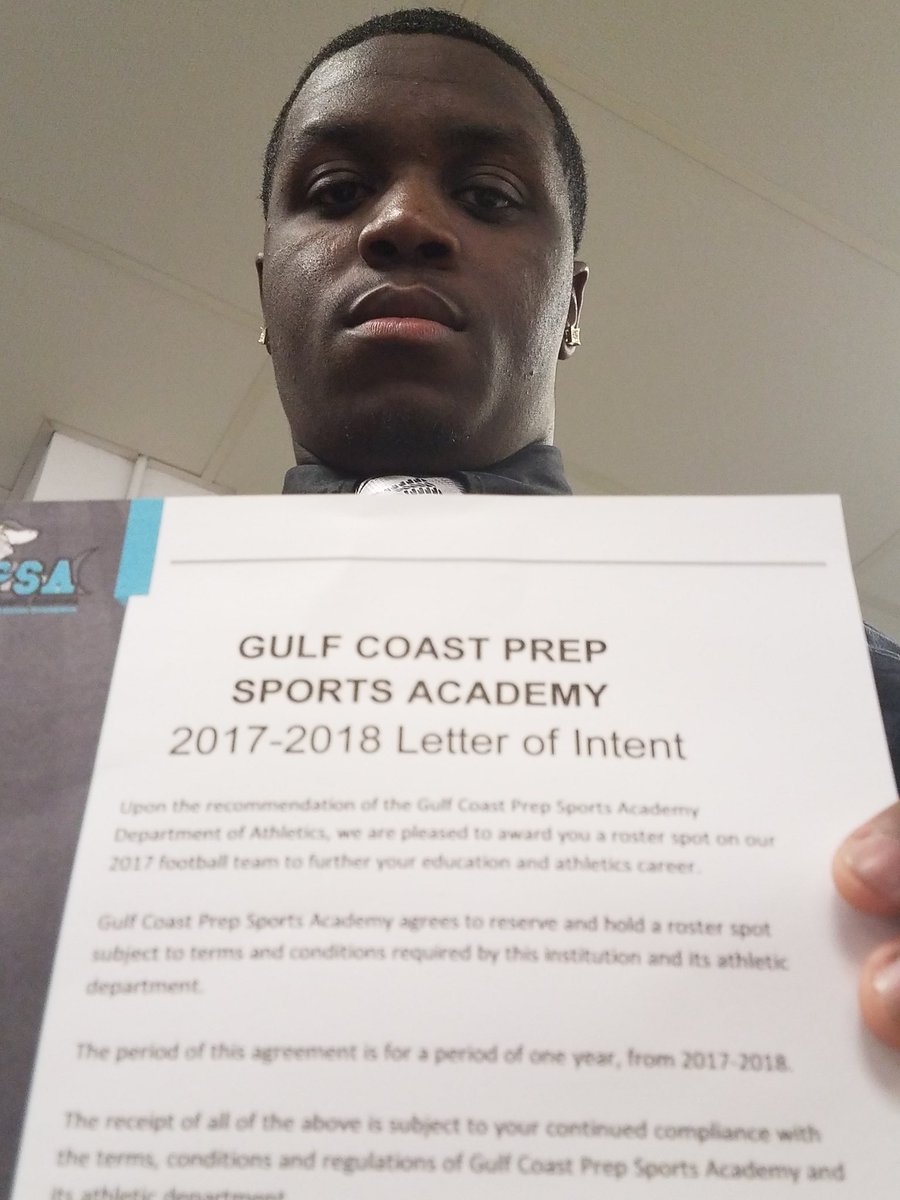 So proud of Lashawn Williams on his signing with Gulf Coast Prep Sports Academy. #HatchetsUp <a href="/kkallhoff/">Kyle Kallhoff</a>