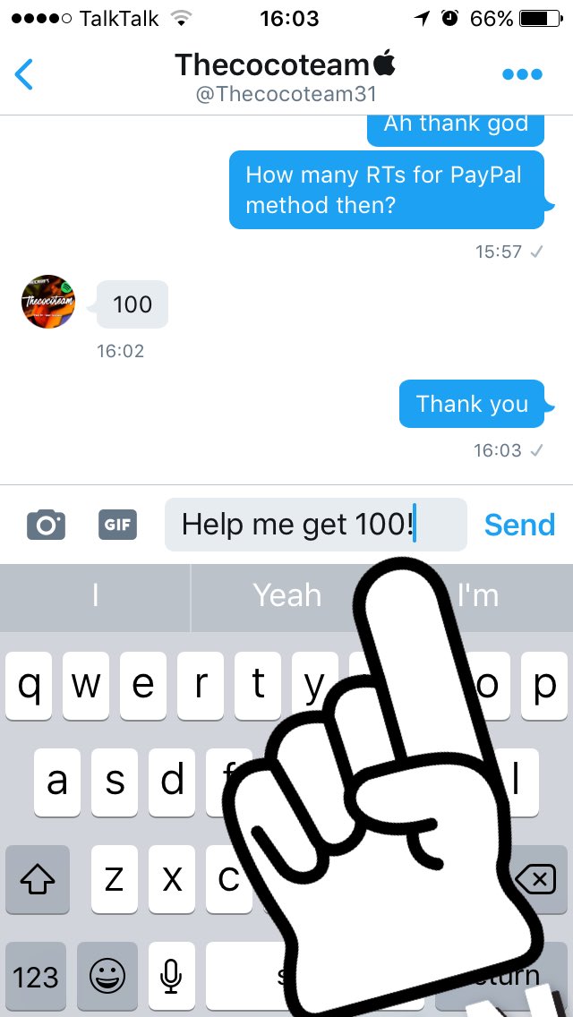Sell1ngAcc0unts's tweet photo. Help me get this PayPal method please guys!

Making money = more giveaways

If I get 100 RTs there'll be a HUGE giveaways

#Retweet https://t.co/ztEvHltxtN