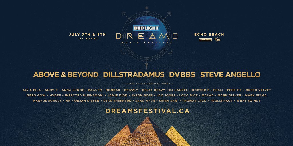edmtoronto's tweet photo. Win 2 tickets to Bud Light Dreams Festival! Here's how you can enter: https://t.co/0gCJU4zWUX https://t.co/5BBgDhkrDZ