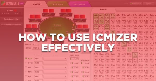 Gripsed's tweet photo. You've heard of that great program ICMIZER. Are you using it correctly? https://t.co/8aBheAEe2T https://t.co/LfSagzDZSH