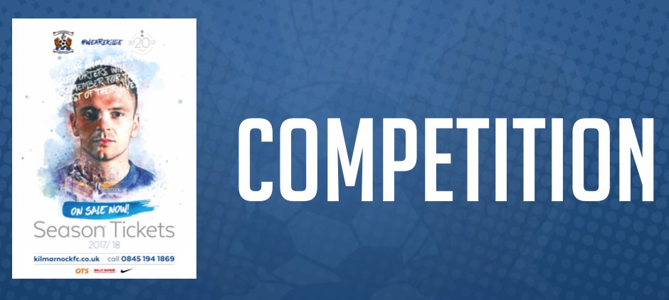 KilmarnockFC's tweet photo. 🔵⚪️🔵⚪️ COMPETITION | Retweet for your chance to win! ➡️ https://t.co/iDcxyWxJa8 https://t.co/vZh5KqYEZK