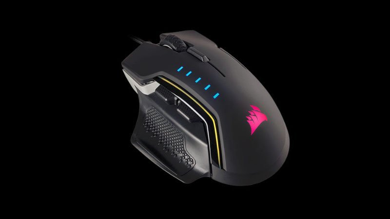 Update_Gadgets's tweet photo. Corsair Launched Glaive RGB With 16,000 DPI And Interchangeable Thumbs https://t.co/OHlsTDPlv9 https://t.co/EvDNHN0gWn