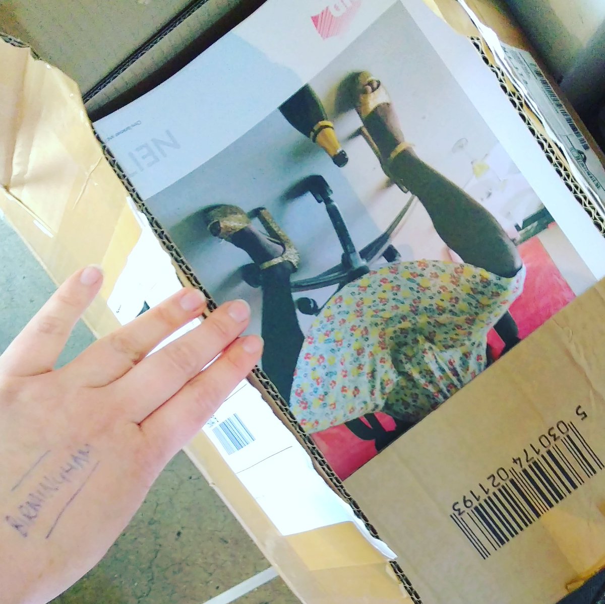 InlandProject's tweet photo. #delivery our latest #publication has #arrived #inlandproject - I spy #covergirl @ChrisIlankovan #zine #magazine #art #poetry https://t.co/hDYEQBtF87