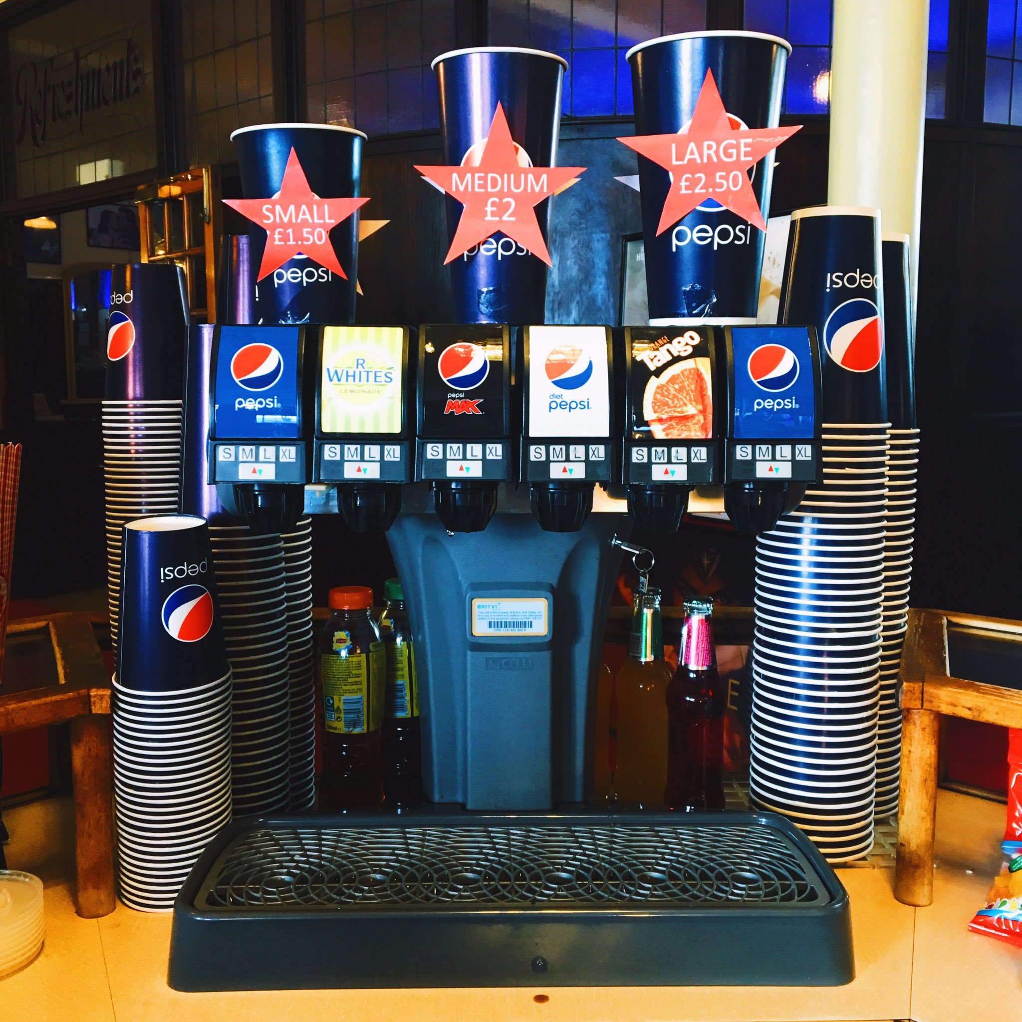 Dome Cinema on X: "Today we had our new and improved Pepsi machine  installed with an additional Pepsi tap and Pepsi Max added! Hope you have a  good Wednesday! https://t.co/FSiceI2tUM" / X