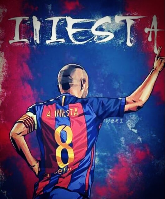   Andres Iniesta  Happy birthday Andres I\ll be always your big fan 